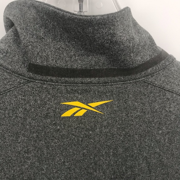 Reebok grey play warm quarter-zip pullover - Picture 7 of 8